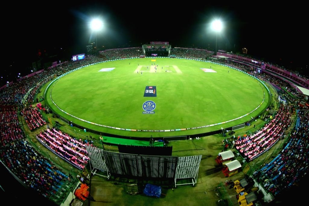 the Sawai Mansingh Stadium in Jaipur