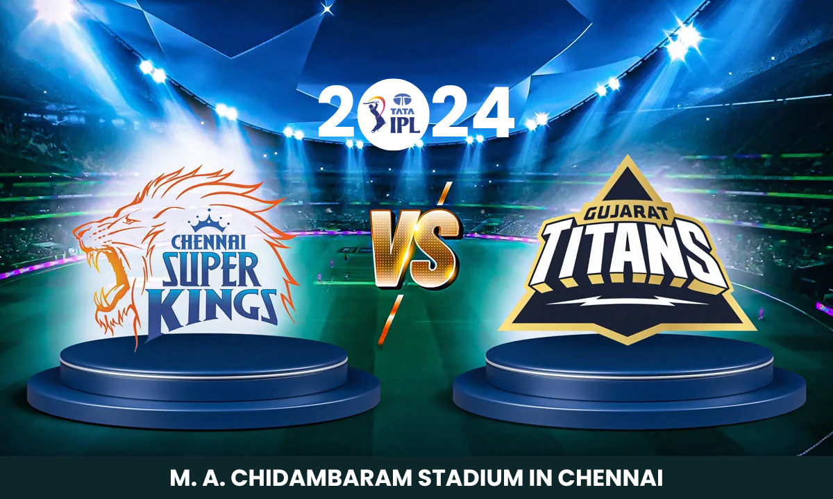 The Super Kings Lock Horns with the Titans in IPL 2024