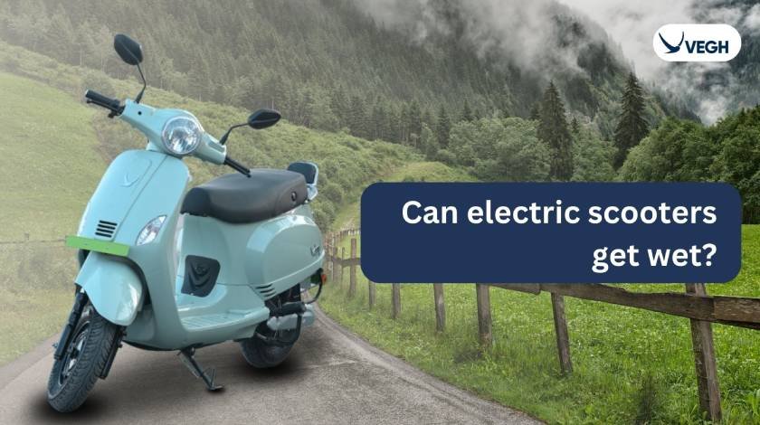 Can electric scooters get wet?