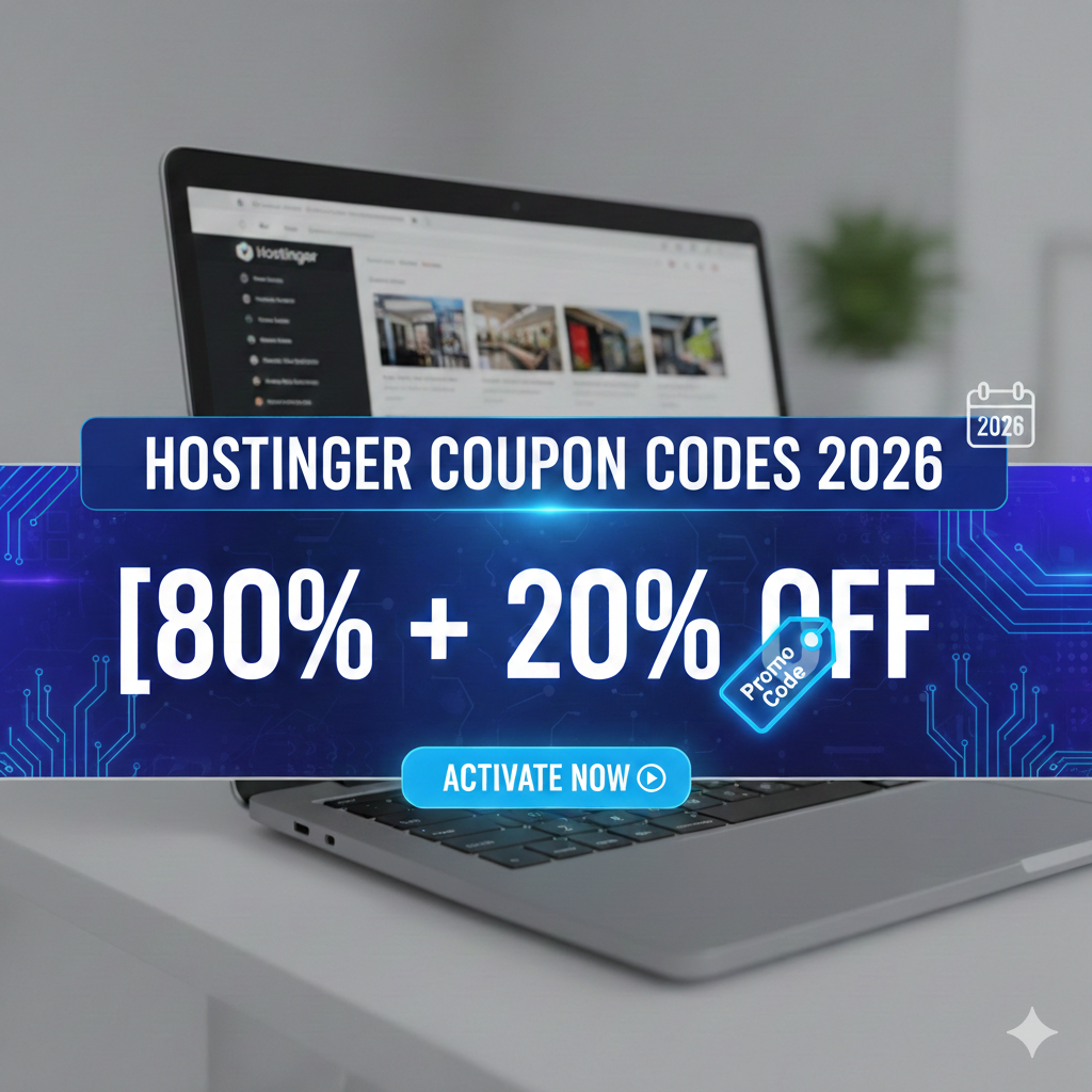 Hostinger Coupon Codes: [80% + 20% OFF] Promo Code 2026