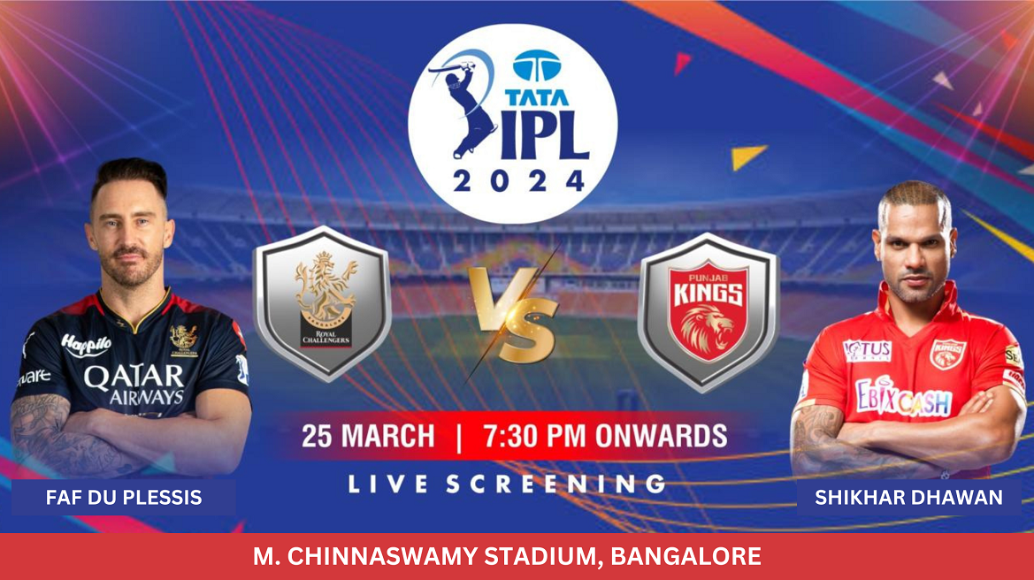 Royal Challengers Bangalore vs Punjab Kings: A Match Preview (IPL 2024, 6th Match) 