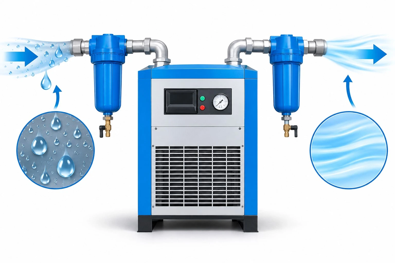 What Is a Compressed Air Dryer? Working, Types, and Benefits